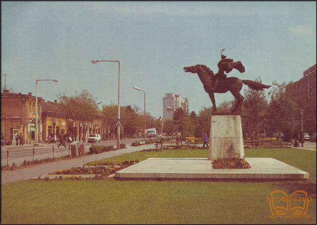 Hősök tere, Bocskai szoborral Hősök tere, Bocskai szoborral