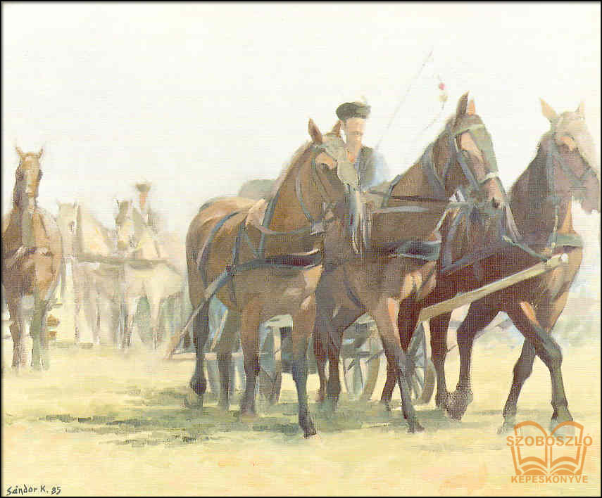 Hortobágyi lovasszekér