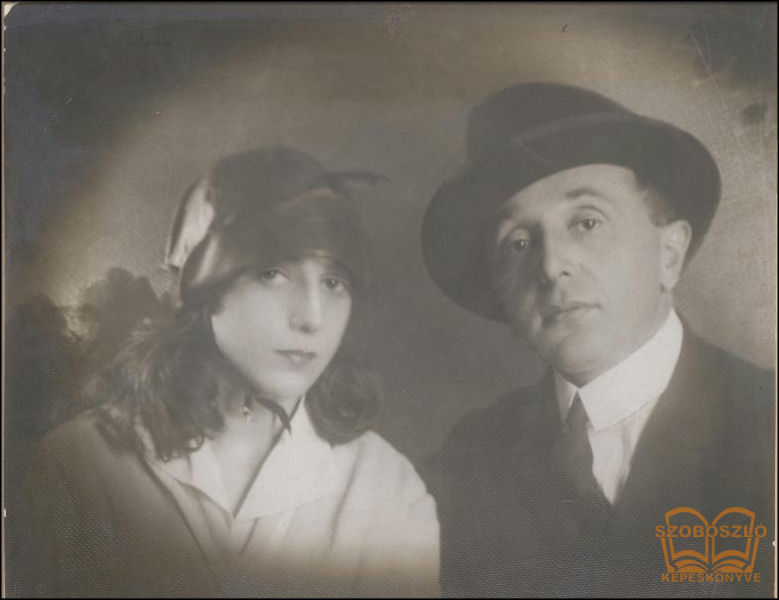 Szép Ernő ismeretlen nővel